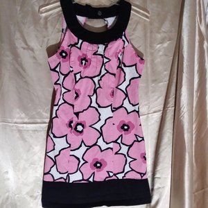 Girls Flowery 60's style dress size 5